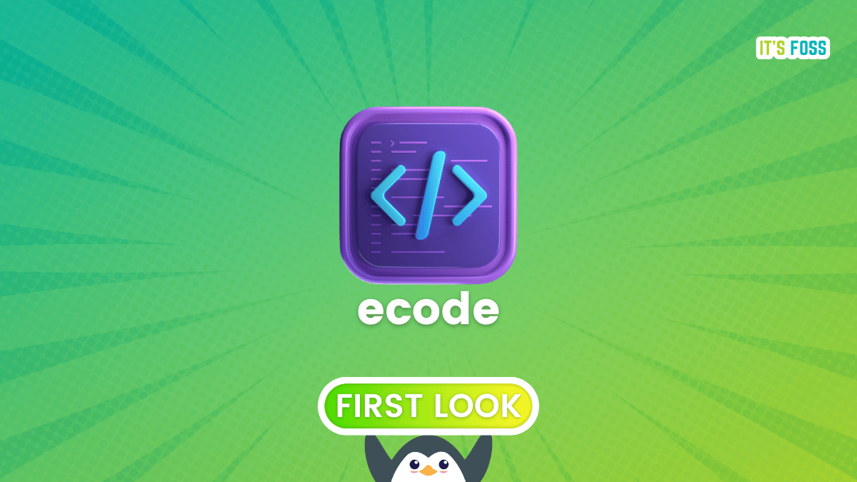 Meet ecode: An Upcoming Modern, Lightweight Code Editor With a Brand New GUI Framework