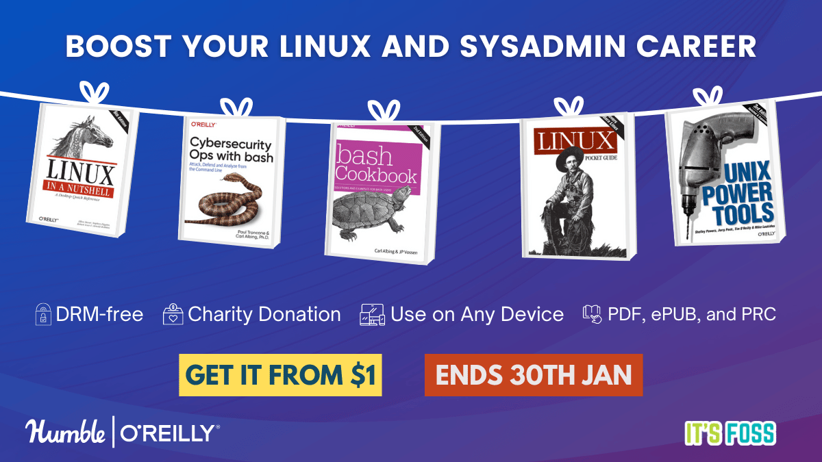 If Learning Linux is Your New Year Resolution, This Humble Bundle is For You