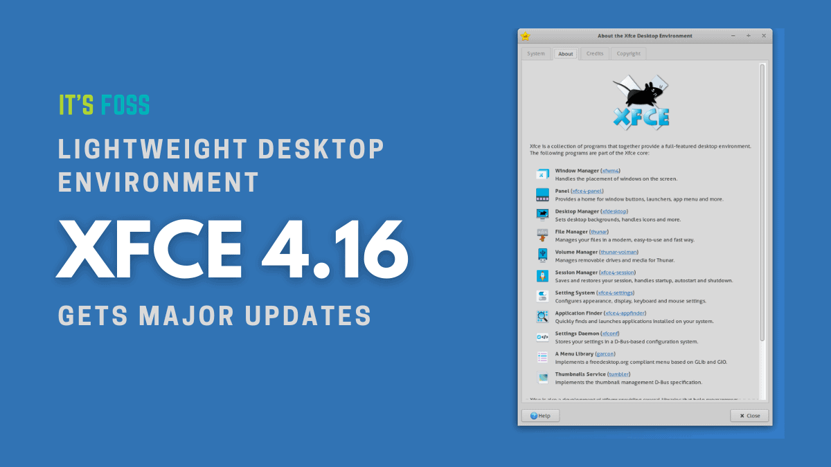 After 1.5 Years of Development, Xfce 4.16 is Here With GTK3 Support and Other Major Changes