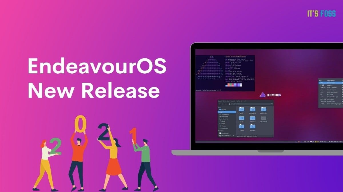 EndeavourOS's First Release of 2021 Brings Linux Kernel 5.10 LTS, Xfce 4.16, and More