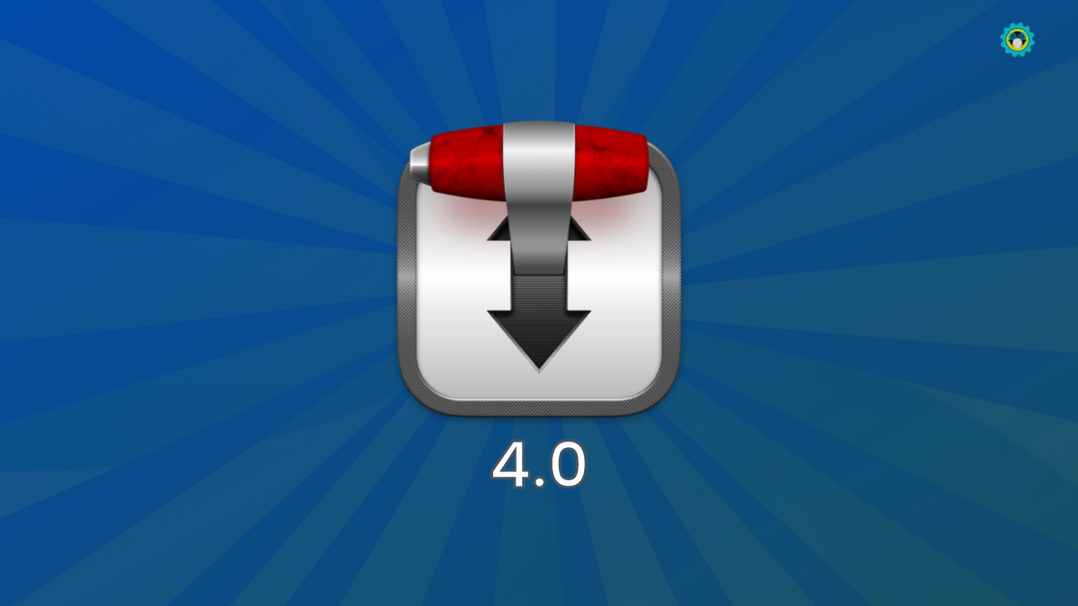 transmission logo with version 4.0 text