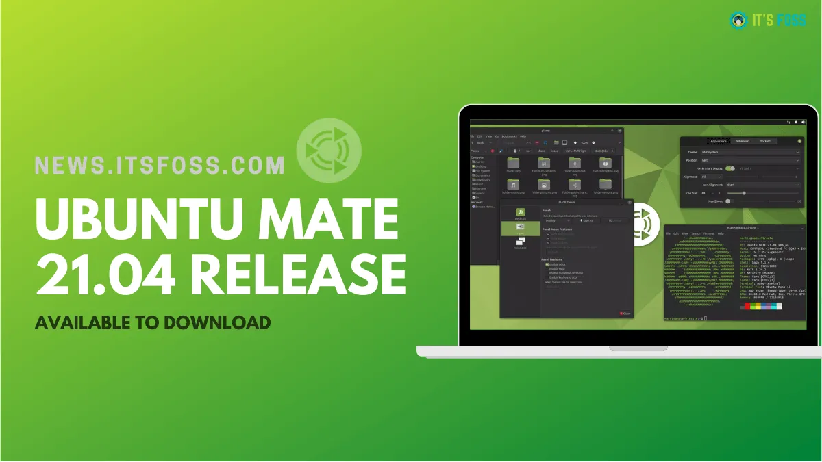 What's New in Ubuntu MATE 21.04