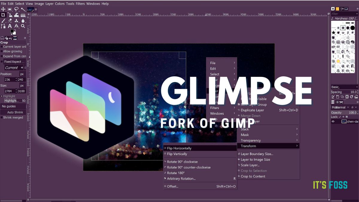 Developer forks GIMP image editor over naughty name