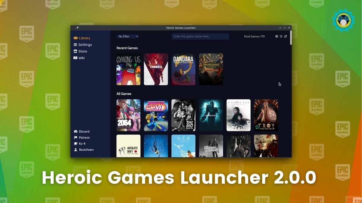 Heroic Games Launcher for Epic Games on Linux gets some more fixes