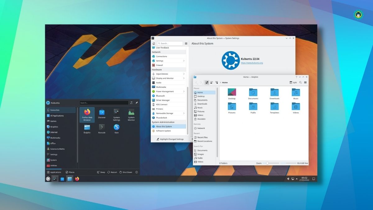 Kubuntu 22.04 LTS Arrives With KDE Plasma 5.24