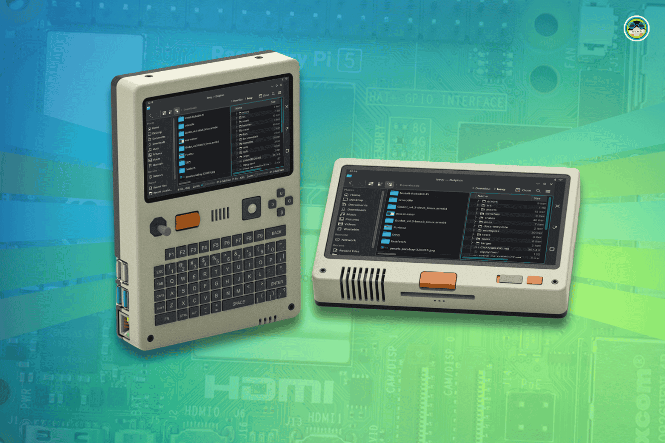 A Raspberry Pi 5-Powered Handheld Computer? This Looks So Cool!