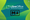 libreoffice logo on top, the markdown logo below that, a mixed blue green background with curves at the back