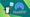 a happy penguin with a sign in it flapper is seen on the left, it says open source, and on the right is the blue mountain-themed nordvpn logo