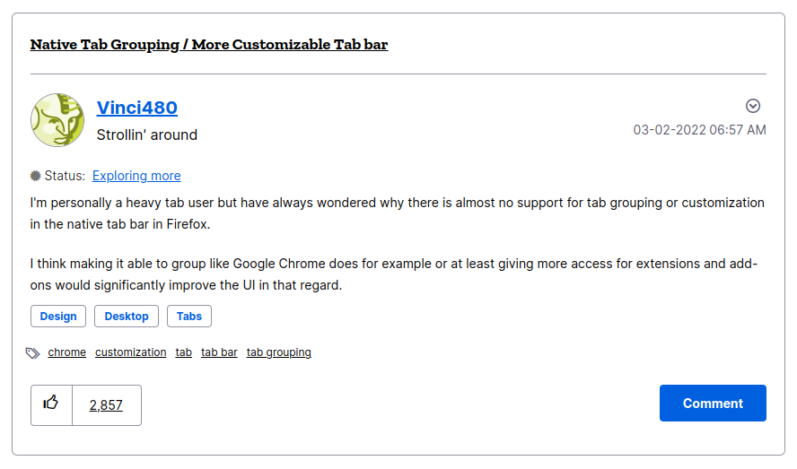 Finally Mozilla Firefox Is Bringing In Tab Grouping Feature Finally Mozilla Firefox Is Bringing In Tab Grouping Feature