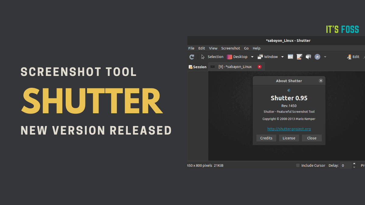 Linux's Favorite Screenshot Tool Shutter Sees First Major Release in Years
