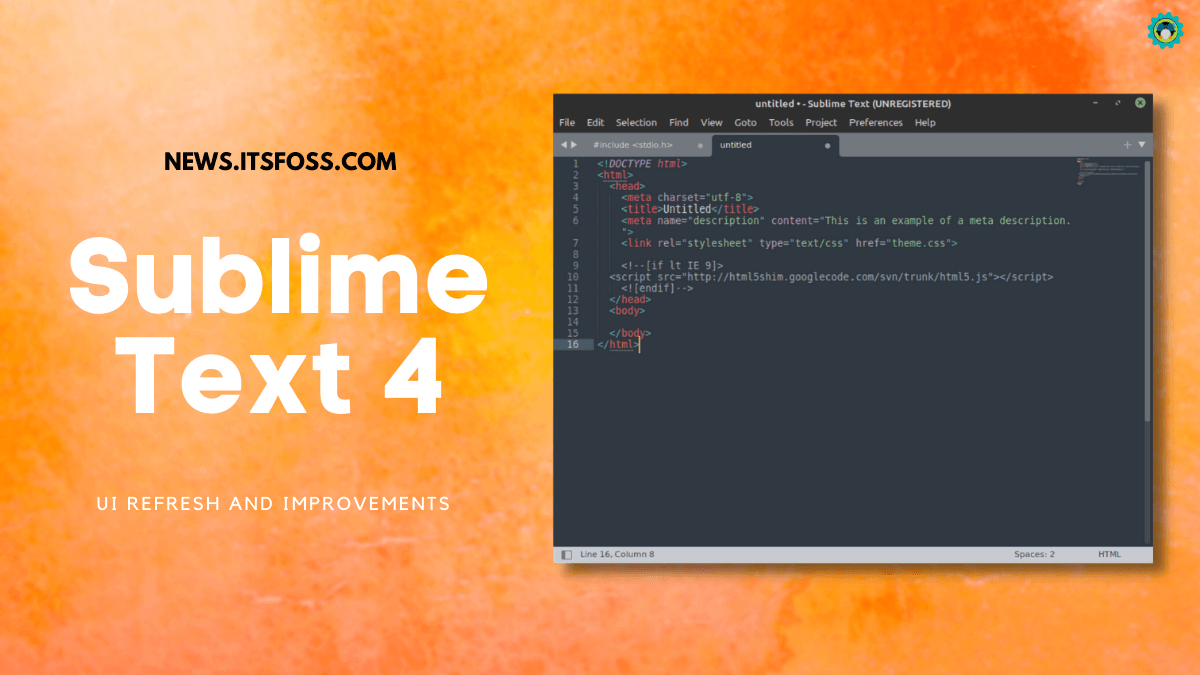 Sublime Text 4 Brings in a Refreshed UI, GPU Rendering Feature, and More Exciting Improvements