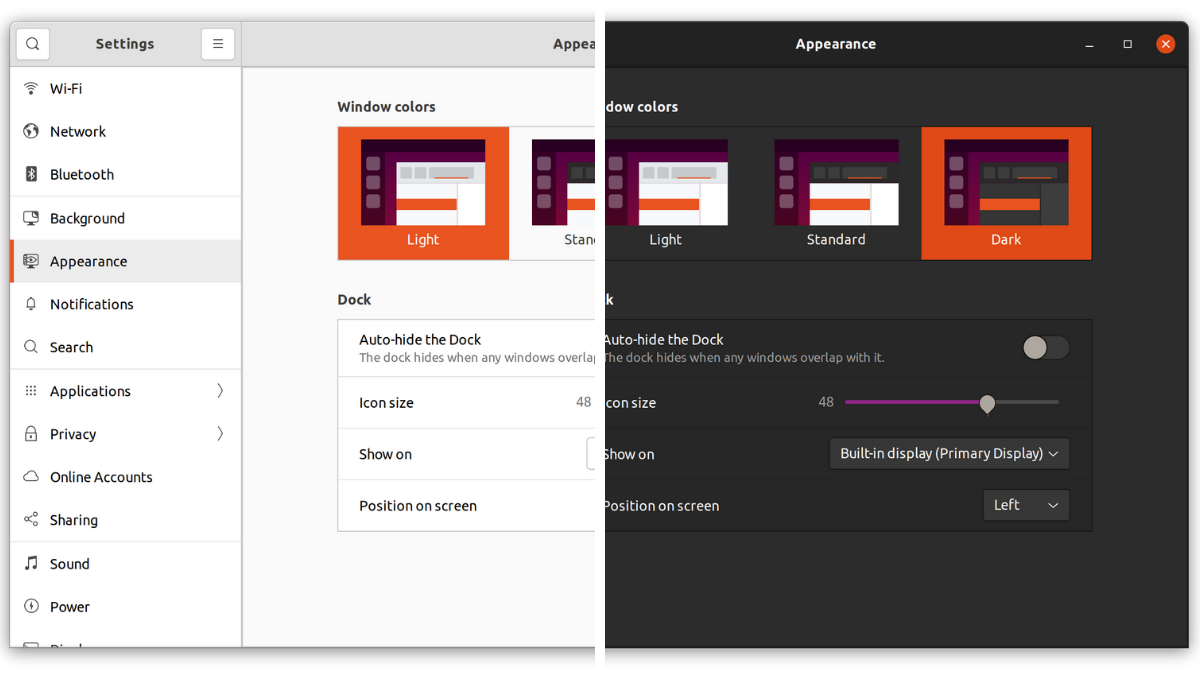 Dark and Light Only! Ubuntu 21.10 Looks to Ditch the Standard Mixed Color Theme