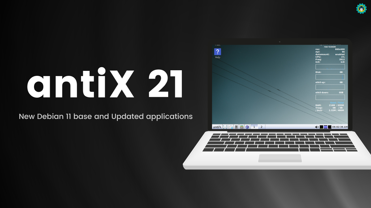 Systemd-free antiX 21 Release Brings in Debian 11 "Bullseye" as its base With New Applications
