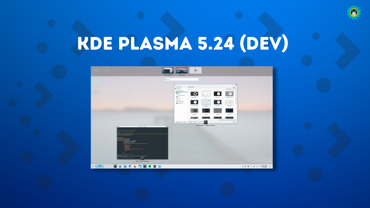 KDE Plasma 5.24 To Add a GNOME-Style Overview and Will Prevent You From Uninstalling Plasma