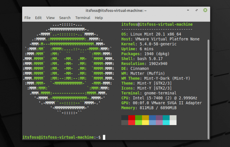 Linux Mint 20.1 