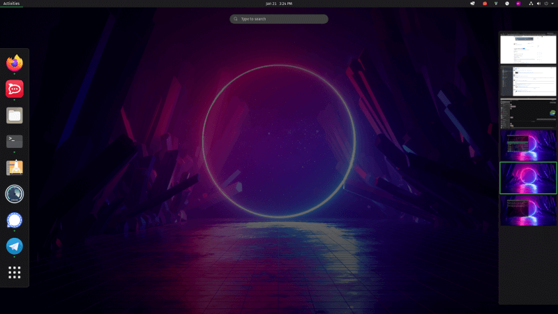 Pop!_OS Linux desktop screenshot