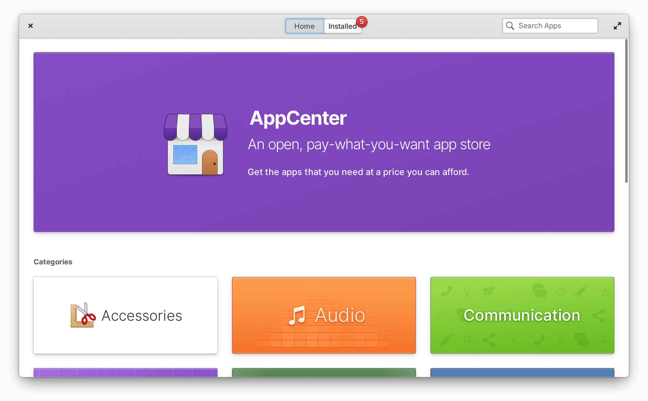 AppCenter in elementary OS 6